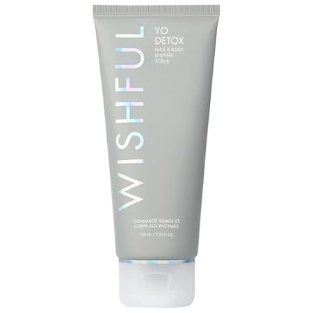 Wishful by Huda Beauty Yo Detox Face & Body Enzyme Scrub 100ml