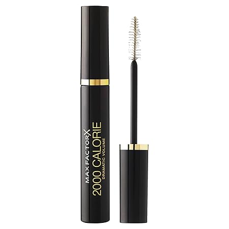 Max Factor 2000 Calorie Volumising Mascara, Black/Brown, Smudge Proof Formula for Sensitive Eyes, 9 ml