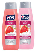 Alberto V05 Moisture Milks Strawberries & Cream  Set (12.5 fl.oz)