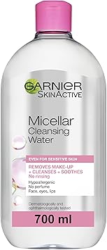 Garnier Micellar Cleansing Water 700ml, Gentle face cleanser