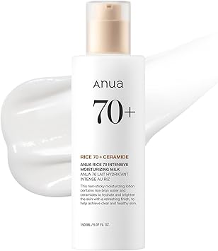 Anua Rice 70 Intensive Moisturizing Milk, Hydrating Face