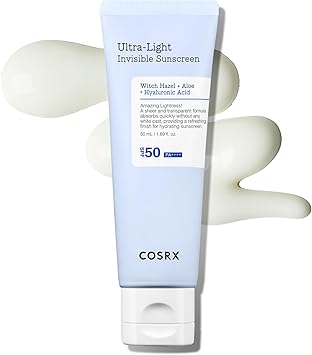 COSRX Ultra-Light Invisible Sunscreen SPF 50 Face Moisturiser,