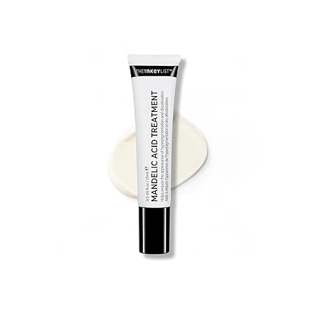 The INKEY List Mandelic Acid Treatment 15ml, Treats Hyperpigmentation, Fades Acne Marks, Fragrance-free, Suitable For All Skin Types