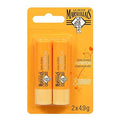 Le Petit Marseillais Lip Balm with Shea Butter, Almond and Argan Oil 2 x 4.9g Made in France