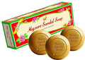 Mysore Pure Natural Sandalwood Oil  3 x 150g bars in 1 gift pack